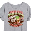 Women's - Star Wars - The Mandalorian Mando Collegiate Oversized Graphic T-Shirt - 2 of 4