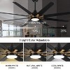 BestParts 72 Inch Ceiling Fan, Remote Control Ceiling Fan, 3 Color Temperatures, 6 Speed ​​Reversible Motor, Timer, Memory Function, For Indoor Use - 4 of 4