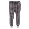 Ten West Apparel Men's Plaid Jogger and Crew Long Sleeve Pajama Set - 3 of 3