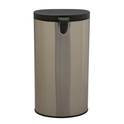 Savannah 30L Brushed Stainless Steel Step Trash Can