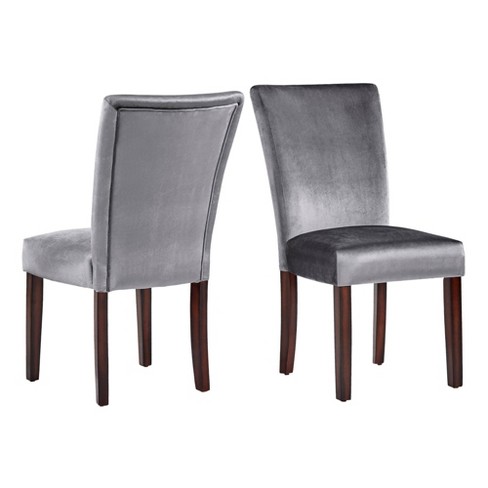 Quinby Upholstered Parson Dining Chairs, Target Threshold Brookline Tufted Dining Chair
