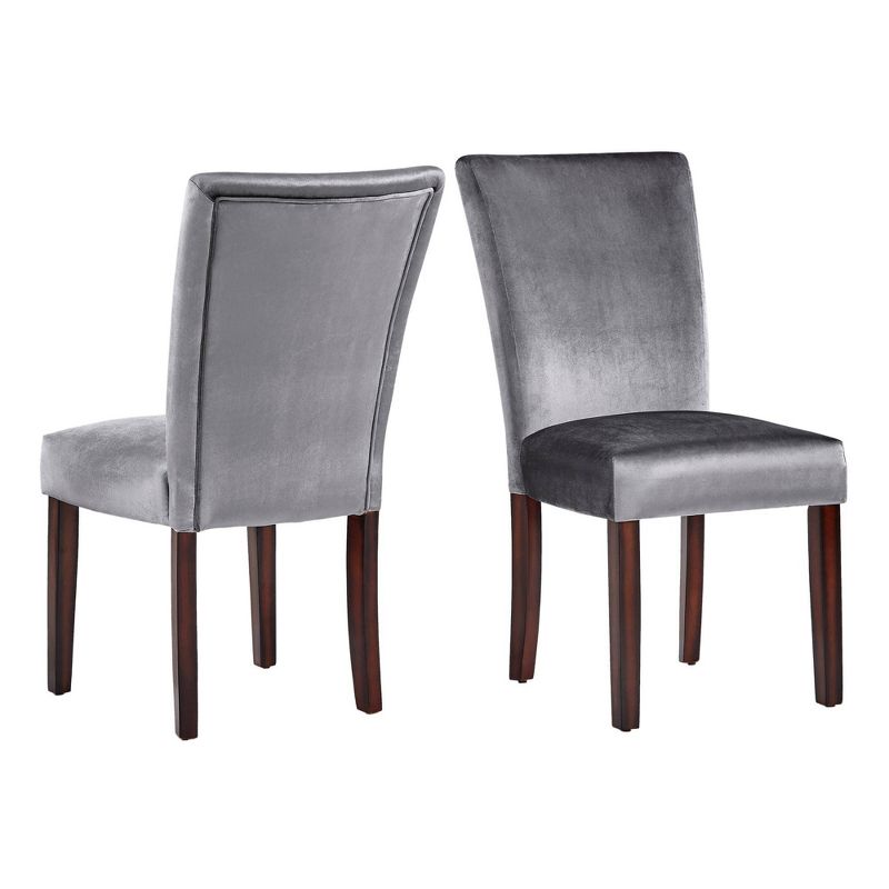 Set of 2 Quinby Upholstered Parson Dining Chairs - Inspire Q, 1 of 7