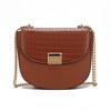 MKF Collection Brooklyn Crocodile Embossed Vegan Leather Women’s Shoulder Bag by Mia K - 2 of 4