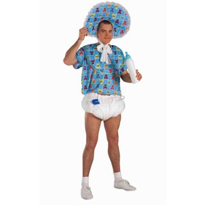 Forum Novelties Blue Baby Boomer Costume for Adults - 1 of 2