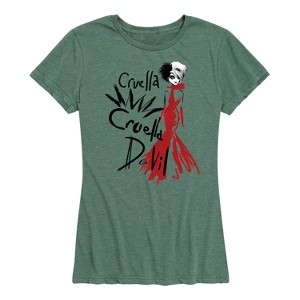 Women's - Cruella -  Short Sleeve Graphic T-Shirt - 1 of 4