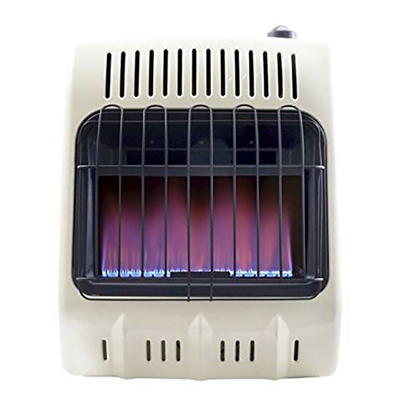 Mr. Heater Vent Free 10,000 BTU Blue Flame Multi 300 Square Feet Indoor Safe No Electricity Propane Space Heater, Tan, 2 of 7