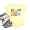 Simply Sage Market Women's Teach Love Inspire Pencil Short Sleeve Garment Dyed Tee - 3 of 4