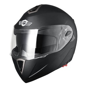 AHR Modular Full Face Motorcycle Helmet Flip up Dual Visor Motocross DOT S/M/L/XL/XXL - 1 of 4