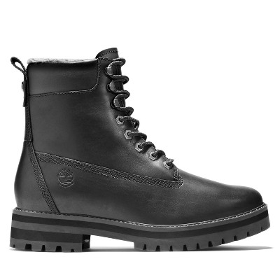 jet black timberland boots