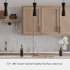 Zola Flat Mini Pendant Ceiling Light Fixture Matte Black - Hunter Fan - 4 of 4
