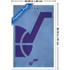 Trends International NBA Utah Jazz - Logo 25 Framed Wall Poster Prints - 3 of 4