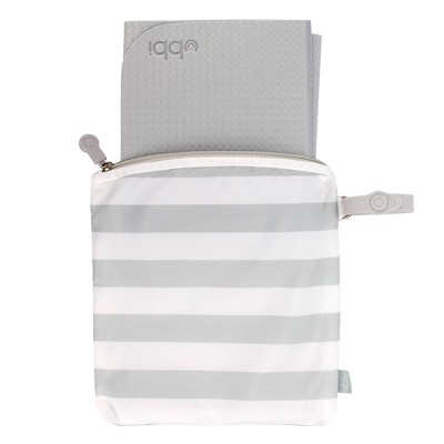 Ubbi On-The-Go Changing Mat + Bag - White
