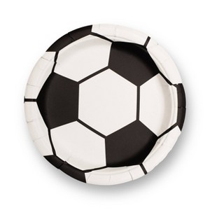 20ct 7.9" Soccer Lunch Plates - 1 of 3