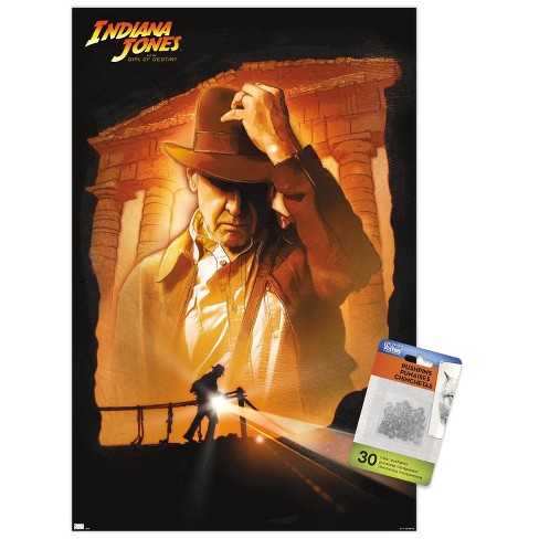 Trends International Indiana Jones And The Dial Of Destiny - Bridge  Unframed Wall Poster Print Clear Push Pins Bundle 14.725 X 22.375 : Target