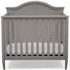 Delta Children Parker Mini Convertible Baby Crib with Mattress and 2 Sheets - image 4 of 4