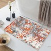 COZONY Washable Modern Abstract Runner Rug with Non-Slip Backing, Boho Chic Watercolor Design Low Pile Carpet for Hallway and Bedroom - 4 of 4