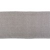 Design Imports  Woven Jacquard Fringe Table Runner, Gray, 15X72" - 4 of 4