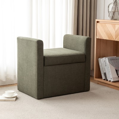 Wovenbyrd Drake 26" Storage Ottoman