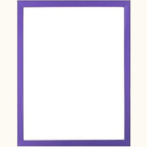 Large Poster Picture Frame (16x20 Inches) - Purple Plastic Frame to Display Photo  Print  or Poster - Sturdy Design for Home or Office - 1 of 4