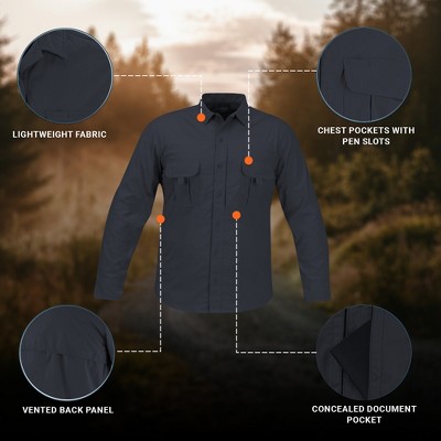 Propper Men's Summerweight Tactical Shirt Long Sleeve