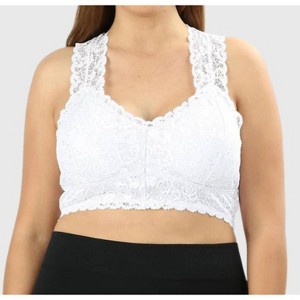 Women's Lace Hourglass Back Bralette - Plus - ZENANA - 1 of 2