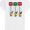 Men's - Peanuts - Woodstock Merry and Bright Holiday Signs Short Sleeve Graphic T-Shirt - 2 of 4