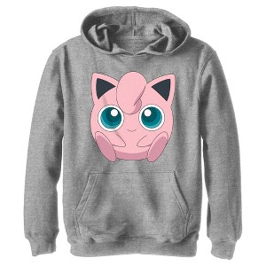 Boy's Pokemon Cute Jigglypuff Pull Over Hoodie - 1 of 4