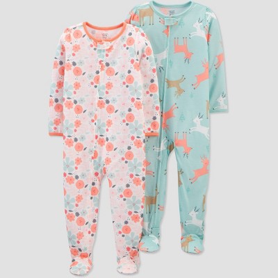 just one you footed pajamas