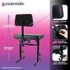 Liquid Stands Adjustable Backrest ONLY for Piano Keyboard Bench MS1083 and MS1086 - Music Keyboard Bench Seat Piano Stool Chair - Backrest Only - 3 of 4