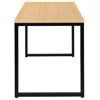 Tiverton 51'' Industrial-Modern Black Metal Frame Desk