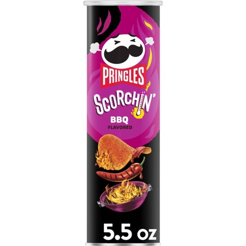 Pringles SCORCHIN' BBQ Potato Crisp Chips - 5.5oz - image 1 of 4