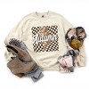 Simply Sage Market Autumn Lightning Checkered Sweatshirt - 3 of 4