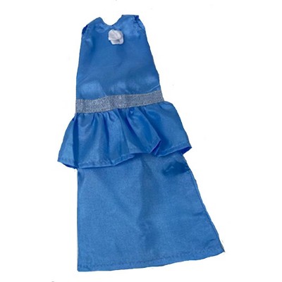 Doll Clothes Superstore Two Tone Blue Gown Compatible With 11 1/2 Inch  Fashion Dolls Like Barbie : Target