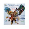Sunsout Forest Eagle 1000 pc Special Shape Jigsaw Puzzle 97278 - 3 of 4