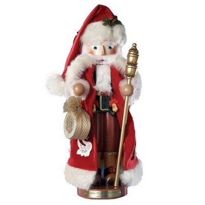 Steinbach Limited Edition Seven Swans a Swimming Wind-Up Musical Nutcracker, 18"