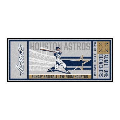 MLB Houston Astros 1995 30"x72" Retro Ticket Runner Mat