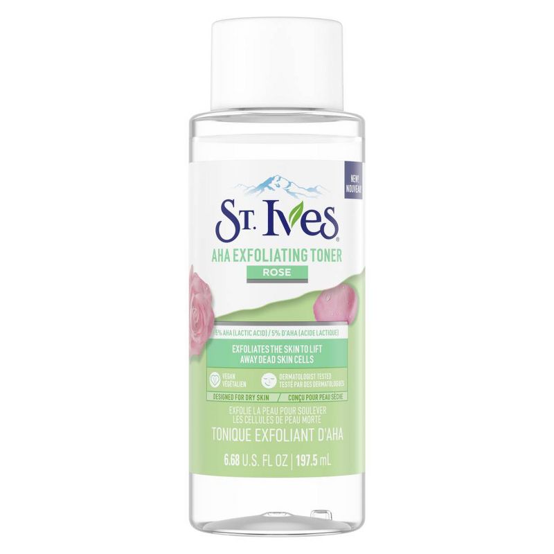 St. Ives Rose Exfoliating Facial Toner - 6.68 fl oz, 1 of 9