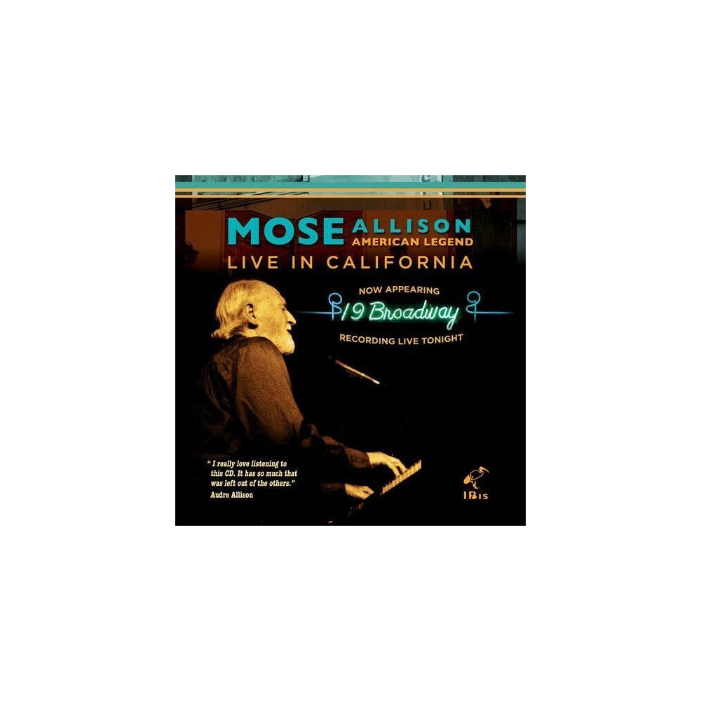 Mose Allison - American Legend - Live in California (CD)