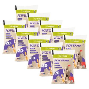 Sun Joe Ultra Fine Silica Play Sand, Sandboxes & Sensory Tables, 20 lbs, 10 Pack - 1 of 4