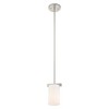 Livex Lighting Astoria 1 - Light Pendant in  Brushed Nickel - 4 of 4