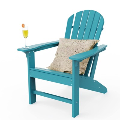 OTSUN Weather-Resistant Foldable Outdoor Adirondack Chair