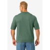 KingSize Men's Big & Tall Banded Bottom Sweater Polo - 3 of 4
