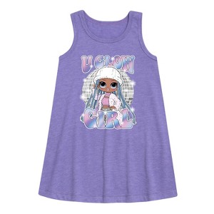 - LOL Surprise! - Winter Dolls Graphic Sleeveless Aline Dress - 1 of 3