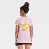 Girls' Pokemon Short Sleeve Graphic T-Shirt - Pink - 3 of 4