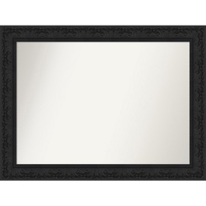 Amanti Art Luxe Non-Beveled Framed Bathroom Vanity Wall Mirror - 1 of 4
