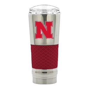NCAA Nebraska Cornhuskers 24oz Chrome Draft Tumbler - 1 of 3