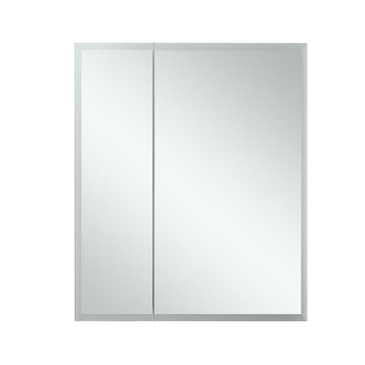 Aluminum 30" x 30" LED Mirrored Bathroom Medicine Cabinet
