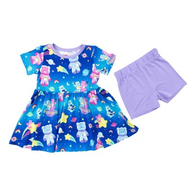 Birdie Bean Care Bears™ Cosmic Bears Blue Peplum Set