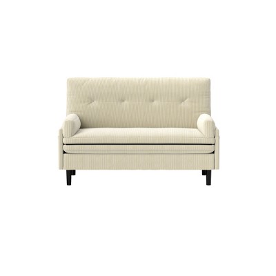Corduroy Loveseat, Convertible Lounge Chair and Bed