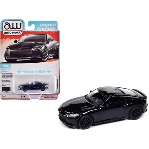 2023 Nissan Z Black Diamond "Import Legends" Series 1/64 Diecast Model Car by Auto World - 1 of 4